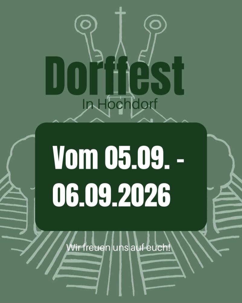 Dorffest in Hochdorf
