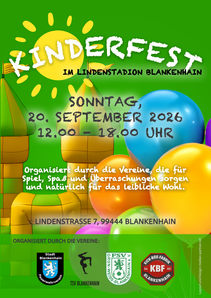Kinderfest in Blankenhain